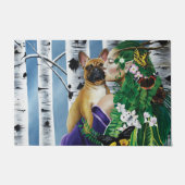 ブルドッグフランスのドライアドファンタジー ドアマット (正面)