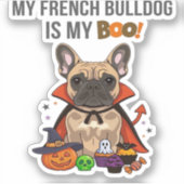 ブルドッグフランスのハロウィーンのコスチューム私のブルフランスのド シール (正面)