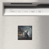 ブルドッグフランスのハロウィーン怖 マグネット (インサイチュ (食洗機))