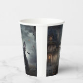 ブルドッグフランスのハロウィーン怖 紙コップ (右)