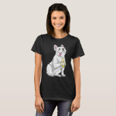 ブルドッグフランスのバナナ Tシャツ (正面フル)