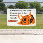 ブルドッグフランスのバナー 横断幕 (インサイチュ)