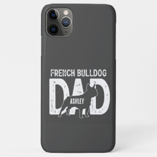 ブルドッグフランスのパパドッグパパGIft iPhone 11 Pro Maxケース
