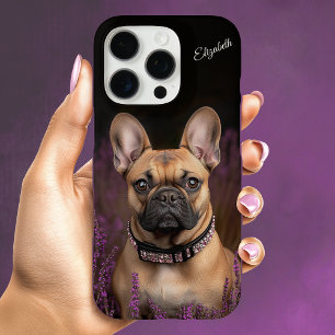 ブルドッグフランスのファウンフランスパーソナライズされたキ iPhone 16 PROケース