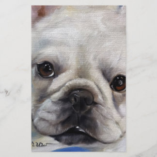 ブルドッグフランスのフフランスのレンチアー絵画ト