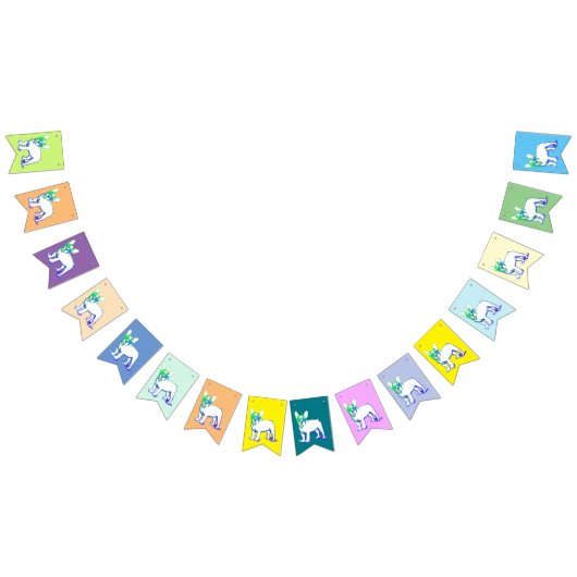 ブルドッグフランスのフラグ バンティングフラッグ (全)