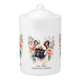 ブルドッグフランスのフラワーズティーとフランスキス