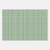 ブルドッグフランスのフレンチエグリーントワール ラッピングペーパーシート (正面2)