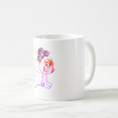 ブルドッグフランスのブルドッグパピースウィートドッグマグ コーヒーマグカップ (正面右)