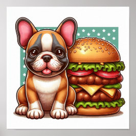 ブルドッグフランスのポスター ポスター