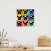 ブルドッグフランスのポスター ポスター (キッチン)