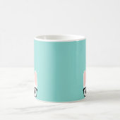 ブルドッグフランスのマグズ コーヒーマグカップ (中央)