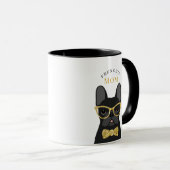 ブルドッグフランスのマグズ マグカップ (正面右)