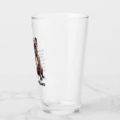 ブルドッグフランスのママをブランドル タンブラーグラス (左)