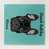 ブルドッグフランスのママ ジグソーパズル (横)