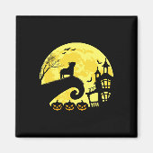 ブルドッグフランスのムーンシャインフレンチマムフレンチエパパ マグネット (正面)