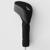 ブルドッグフランスのヨガシャツ – フおもしろいレンチーTシャツ ゴルフヘッドカバー (アングル)