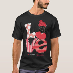 ブルドッグフランスのラブフリーエンチー犬ママValentine 2 Tシャツ