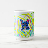 ブルドッグフランスのラブマグ コーヒーマグカップ (中央)