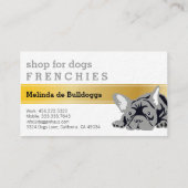 ブルドッグフランスのルクース 名刺 (裏面)