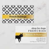 ブルドッグフランスのルクース 名刺 (正面/裏面)