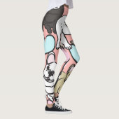 ブルドッグフランスのレッグ レギンス (右)