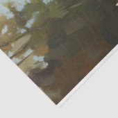 ブルドッグフランスのワイルドフラワーカラフルフィールドの切り離し 薄葉紙 (詳細)