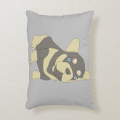 ブルドッグフランスの子犬マンガのアクセント枕 アクセントクッション (正面(垂直))