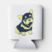 ブルドッグフランスの子犬マンガクーラーボックス 缶クーラー (裏面)