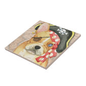 ブルドッグフランスの海賊 タイル (側面)