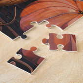 ブルドッグフランスの秋の収穫感謝祭 ジグソーパズル (側面)