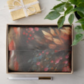 ブルドッグフランスの紅葉のデコページ 薄葉紙 (ギフト)