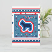 ブルドッグフランスの花火7月4日BBQパーティー 招待状 (スタンド正面)