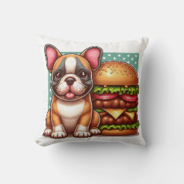 ブルドッグフランスの装飾用クッション クッション