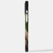 ブルドッグフランスの装飾用クッション iPhoneケース (左側面)