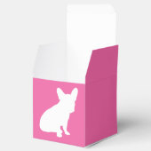 ブルドッグフランスの赤ちゃんシャワーフレンチピンク フェイバーボックス (オープン)