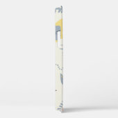 ブルドッグフランスの:スカンジナビアのフローラリピート。 Case-Mate iPhoneケース (裏面 / 右)