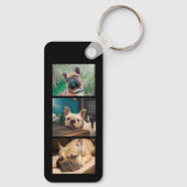 ブルドッグフランスの..マ最高のマーカスタム両面 キーホルダー (裏面)