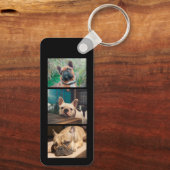 ブルドッグフランスの..マ最高のマーカスタム両面 キーホルダー (裏面)