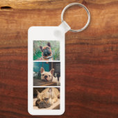 ブルドッグフランスの..マ最高のマーカスタム両面 キーホルダー (裏面)