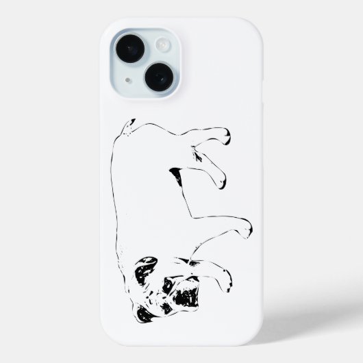 ブルドッグブライト、スマートケース Case-Mate iPhoneケース (裏面)