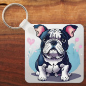 ブルドッグブリス キーホルダー (正面)