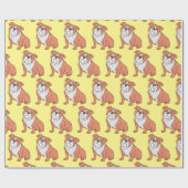 ブルドッグブリーブサンダー_Cove ラッピングペーパー (フラット)