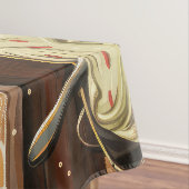 ブルドッグホリデーベーキング:フェスティバルクリスマス テーブルクロス (インサイチュ)