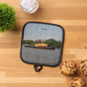 ブルドッグポットホルダー 鍋敷き (トップダウン)