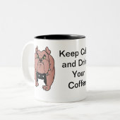 ブルドッグマグ ツートーンマグカップ (正面左)