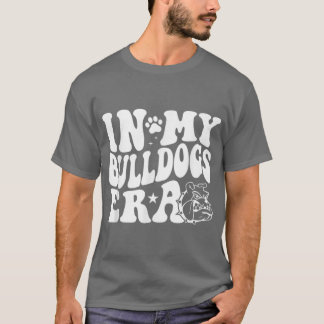 ブルドッグマスコットスポーツファンのための私のブルドッグ時代 Tシャツ