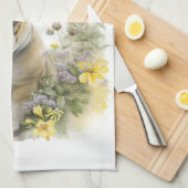 ブルドッグママフローラ キッチンタオル (四つ折り)