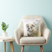 ブルドッグママフローラ クッション (椅子)