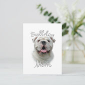 ブルドッグママ2 ポストカード (スタンド正面)